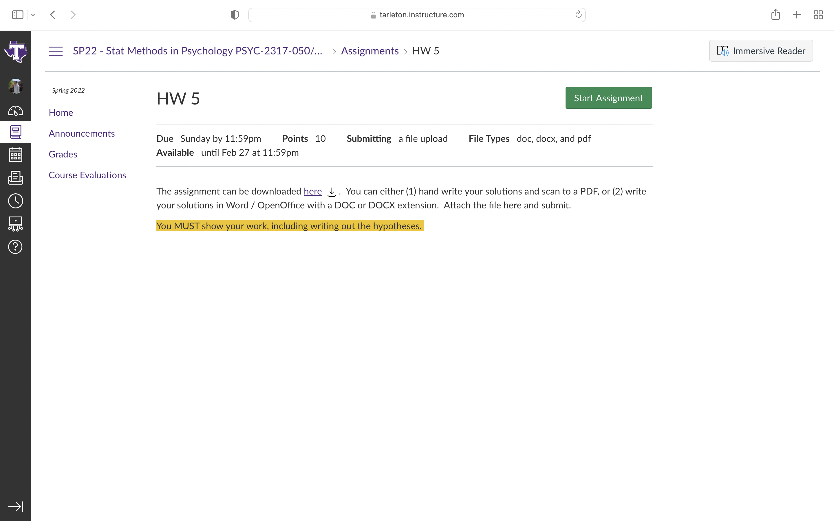10. However, the mean / is unknown, so we'll have to estimate