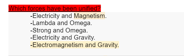 explanation for dark energy. -Quantum theory and general relativity are incomplete descriptions
