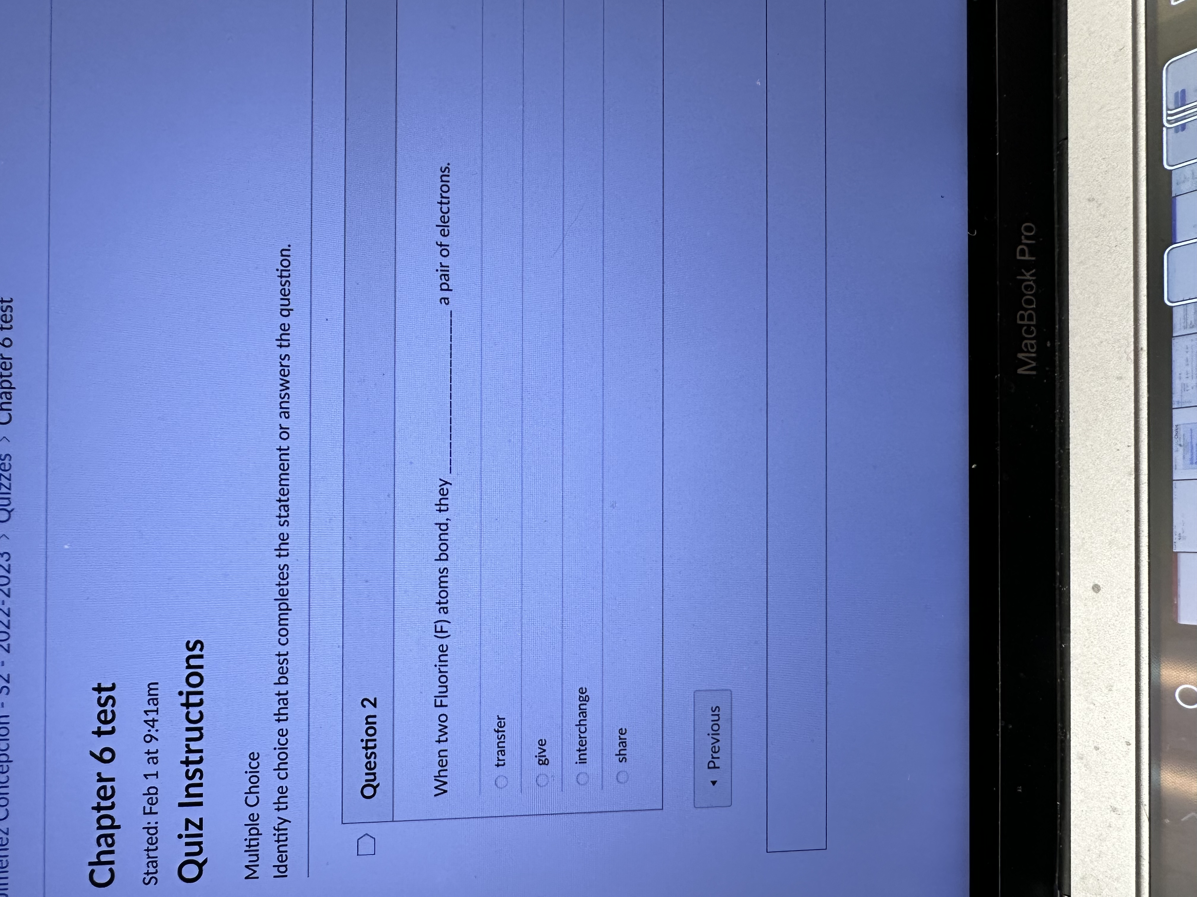 choice that best completes the statement or answers the question Question 1