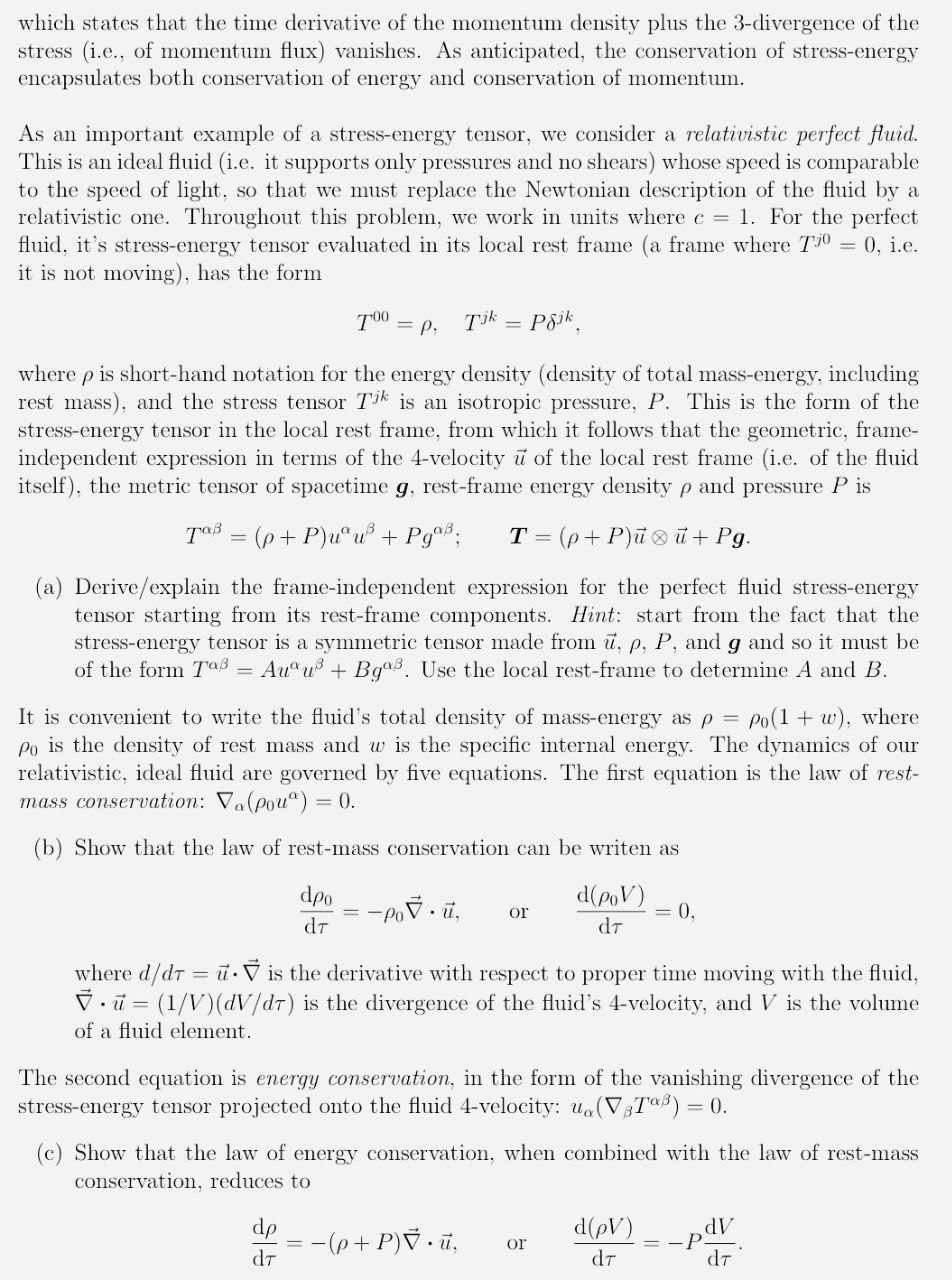We studied the stress-tensor, T, in 3-dimensional Euclidean space. As one might