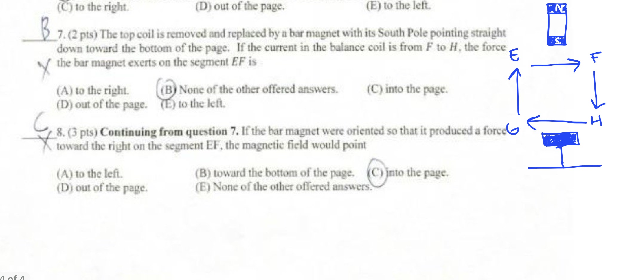 Please solve 7 and 8 and explain in detail how to orient