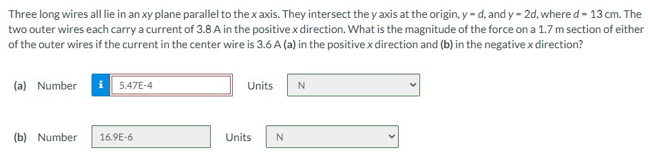 has radius 1.70 cm and carries 4.00 mA. Loop 2 has radius