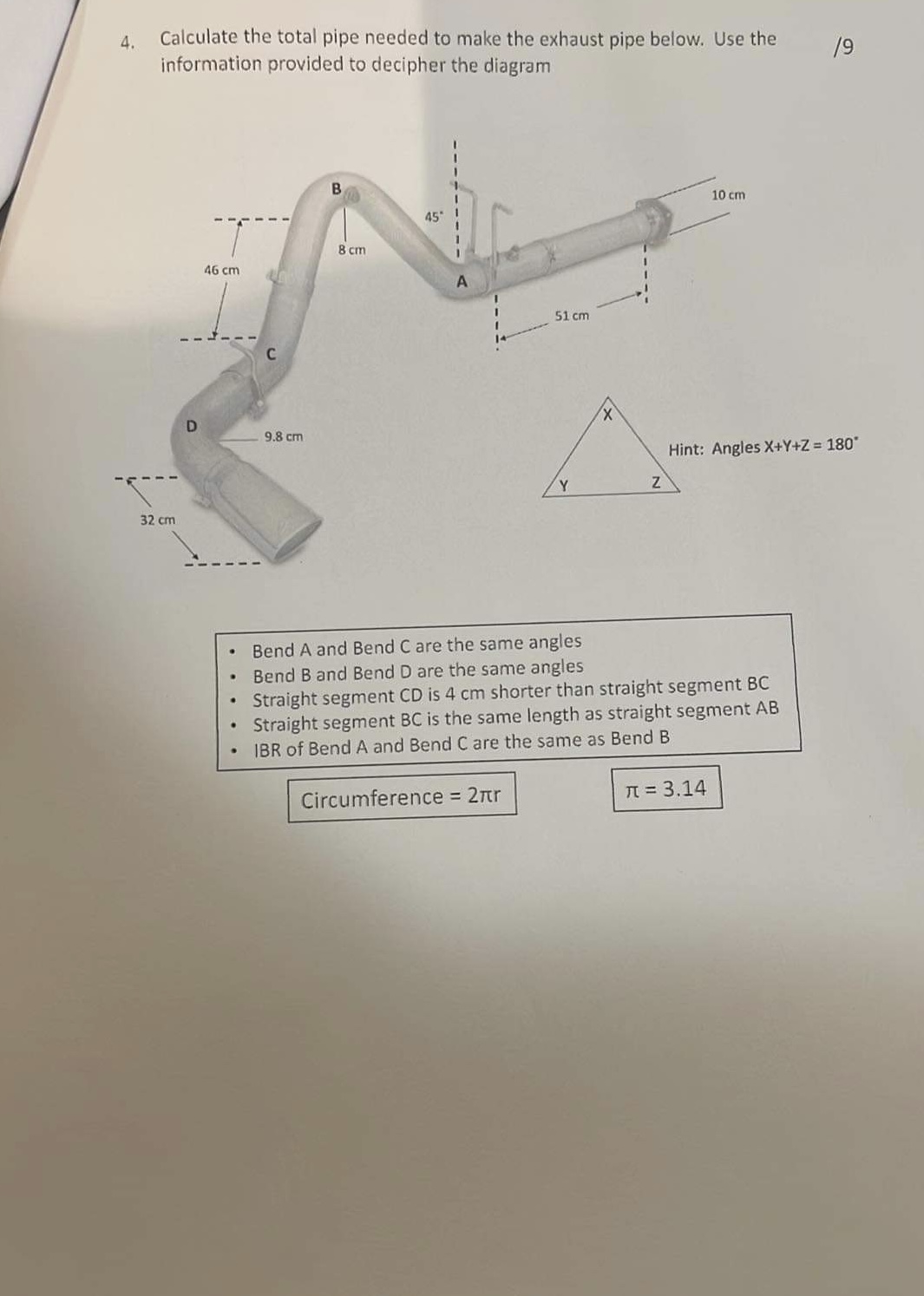 or Square around your final answer 4. Statement I ' Write legiblv