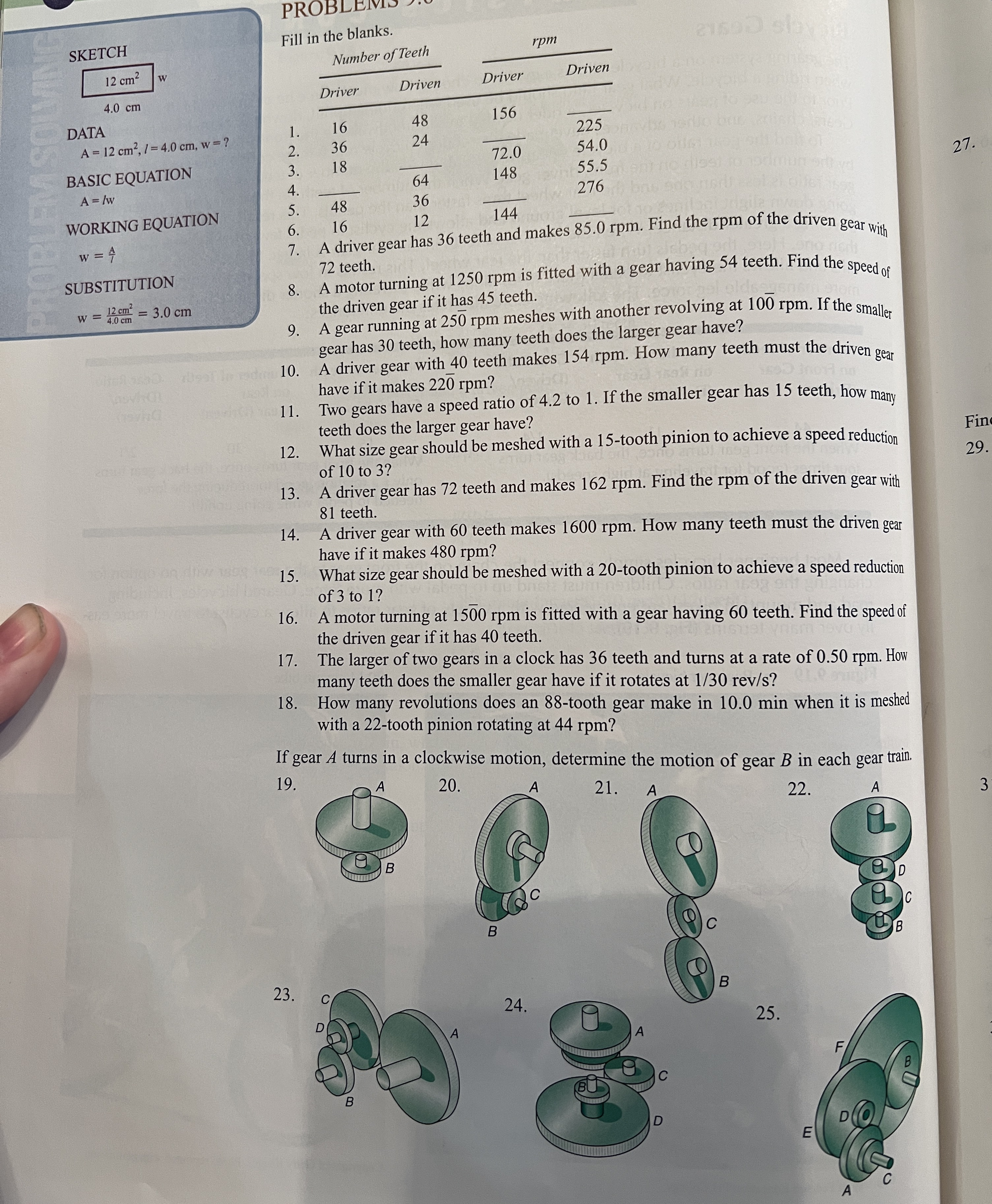 problems 1,3,5,7,17,19,21,23,&25. please show all work(write neatly if u can. i can't