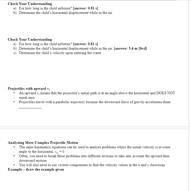 What is the duck's time of flight? b) What is the duck's