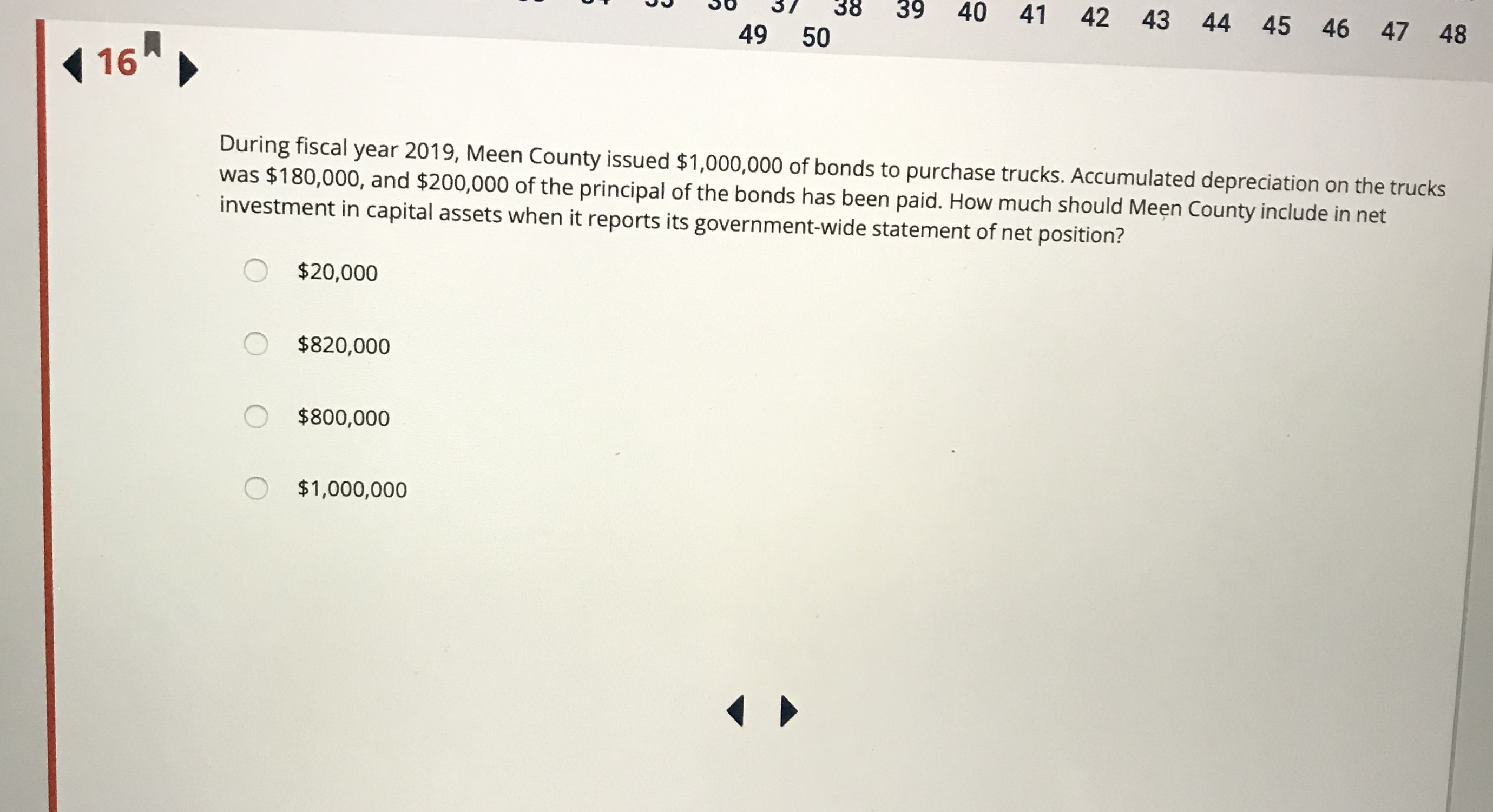 Please help with the question 38 39 40 41 42 43 44