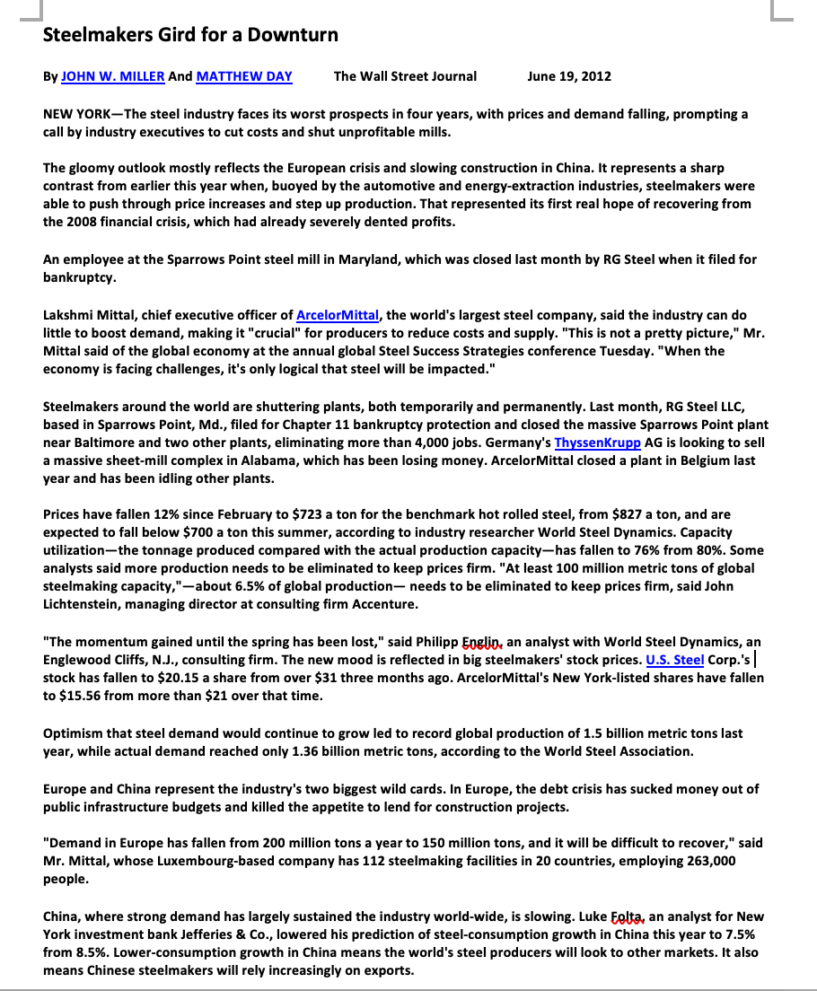 tons lf 100 million metric tons of global steelmaking capacity is eliminated