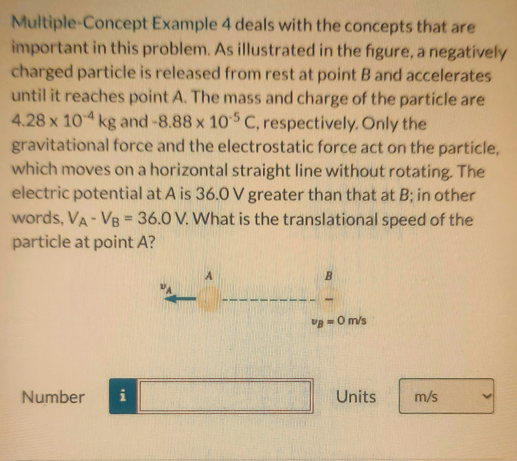 x 10 1 m apart. What is EPEfinal - EPEinitial, which is