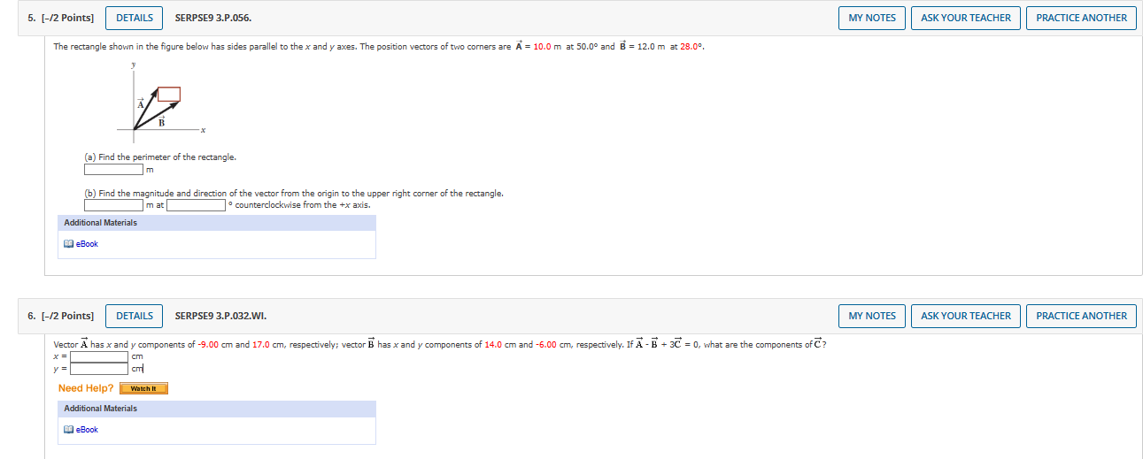 1.90 j + 2.83 k. (a) Find the magnitudes of the x,