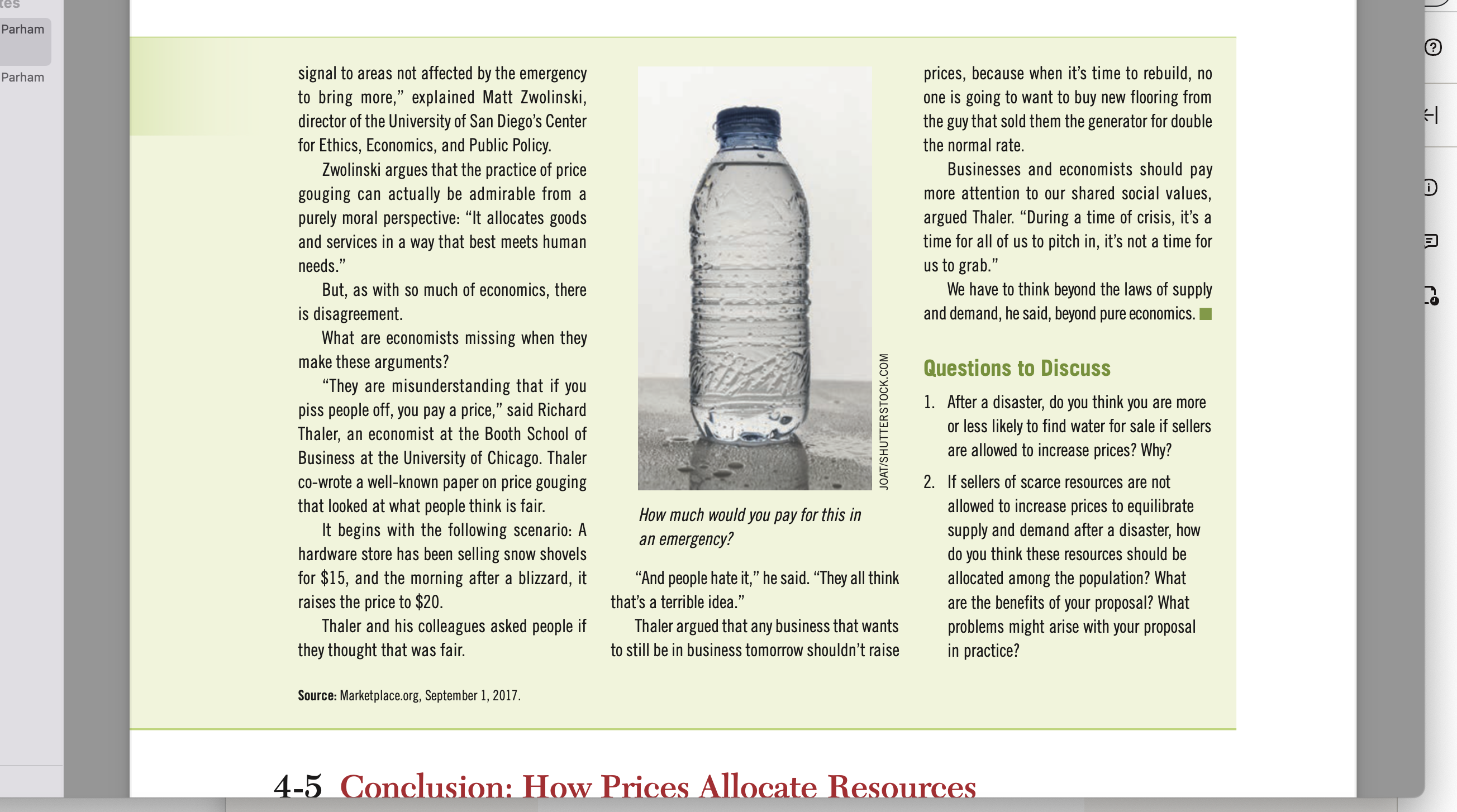 Policymakers often object to these price hikes, but some economists disagree. Economists