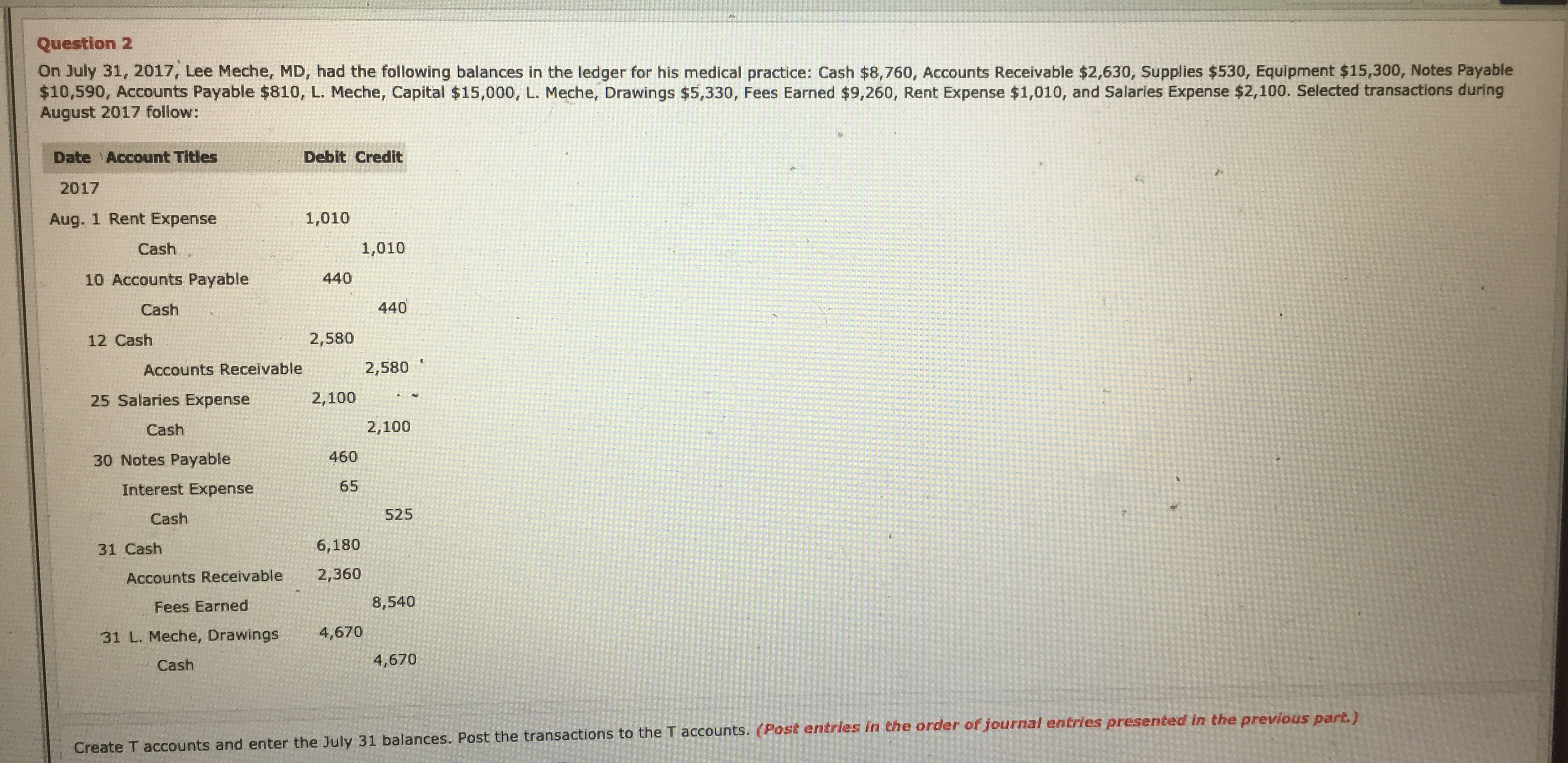 Please answer the question below as it pertains to accounting. Question 2