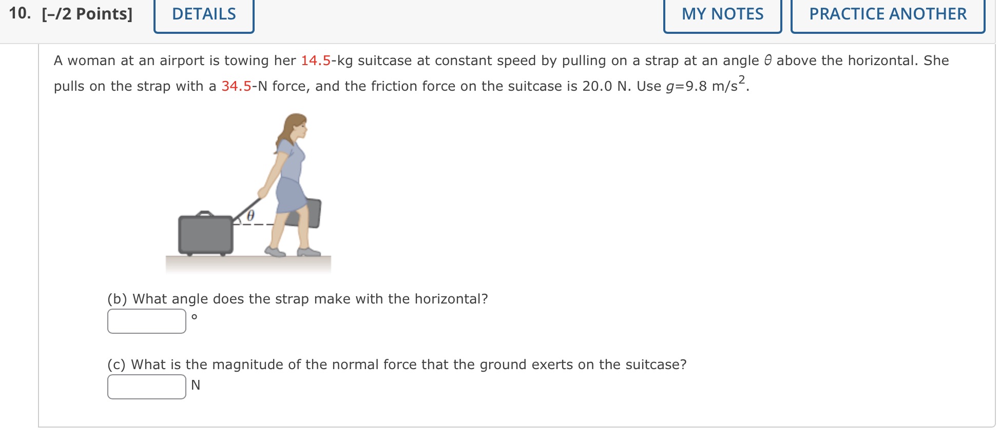 Please help me solve this problem. Show all work 10. [-/2 Points]