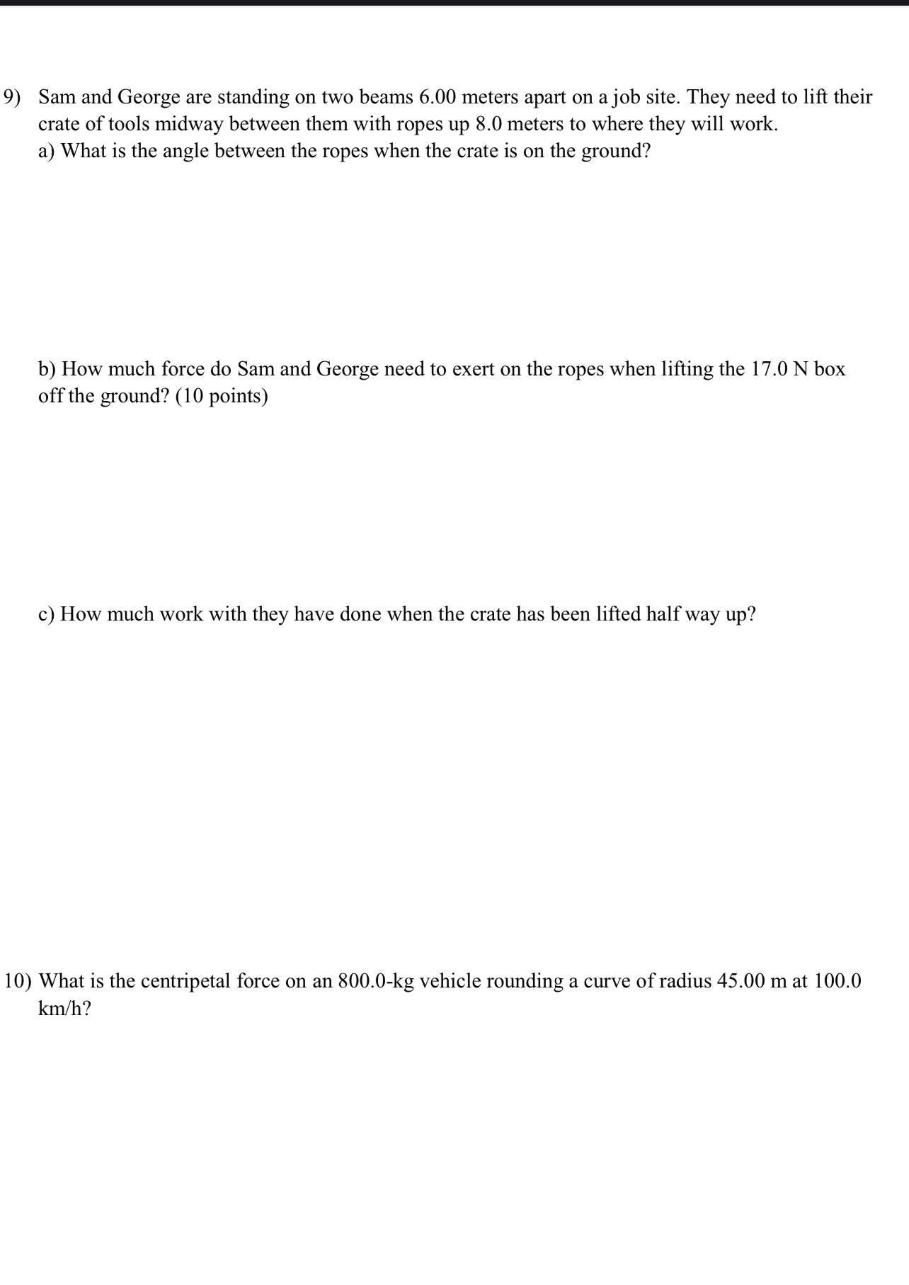 please show all work and write neatly. some tutors i can't read