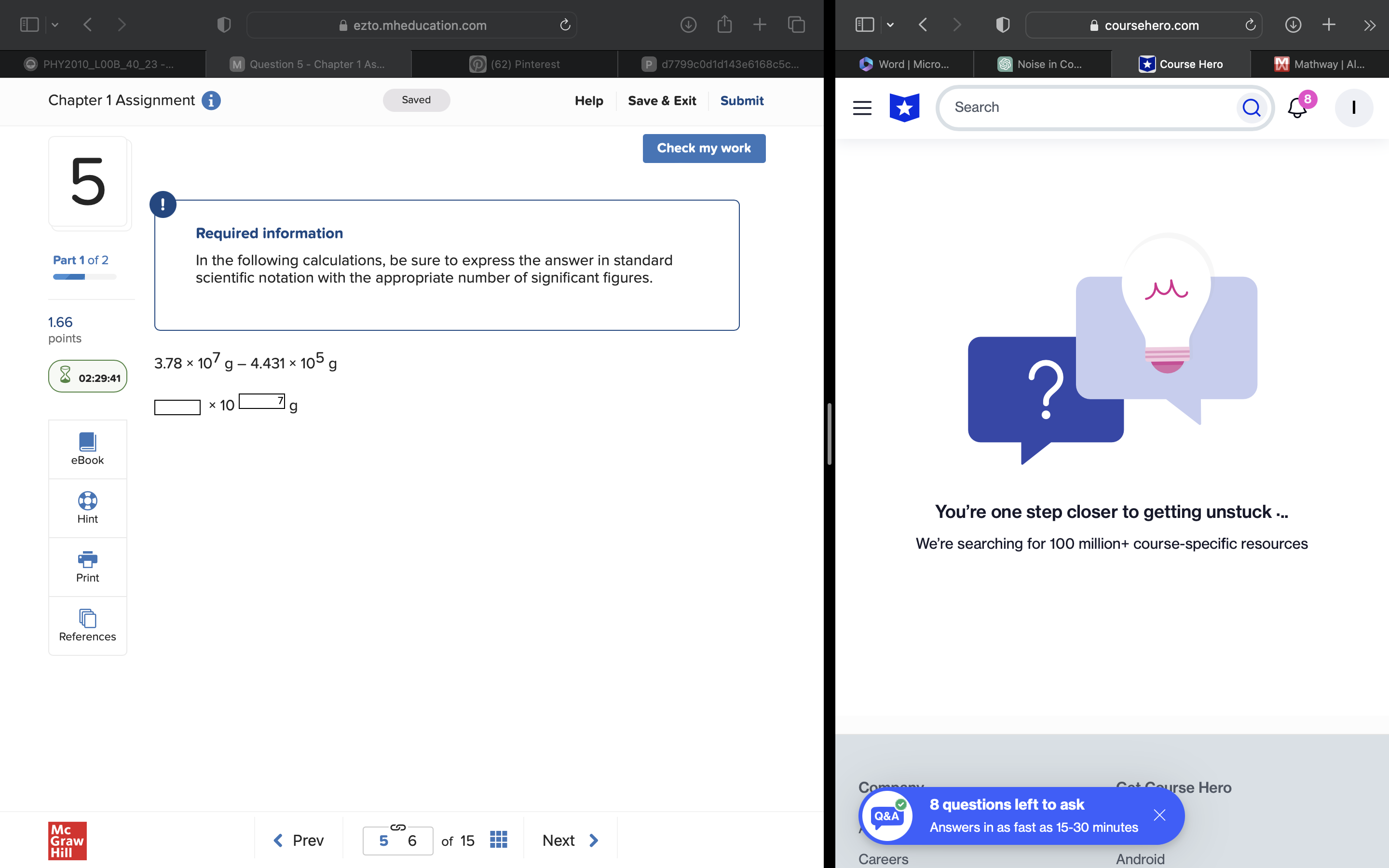  ' r r'il'i'rl linii'i " 1m 3 coursehero'com E Course Hero