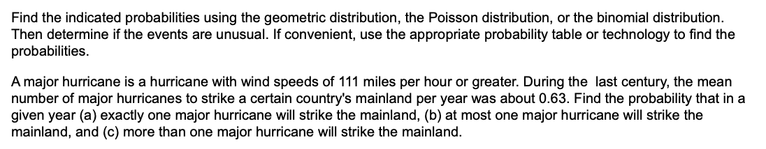 If convenient, use the appropriate probability table or technology to nd the