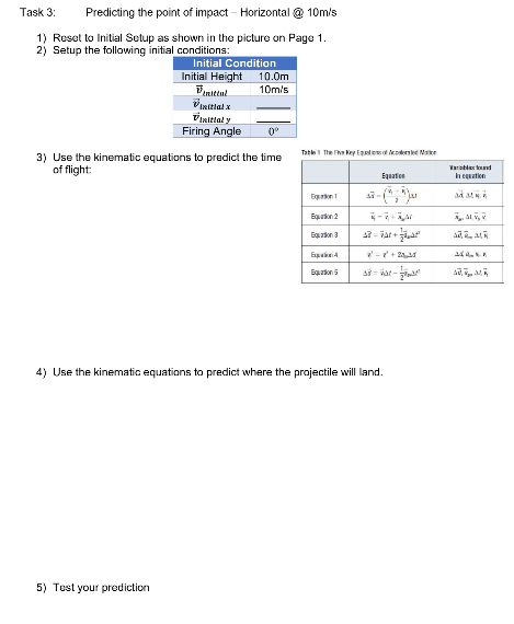 1) Reset to Initial Setup as shown in the picture on Page