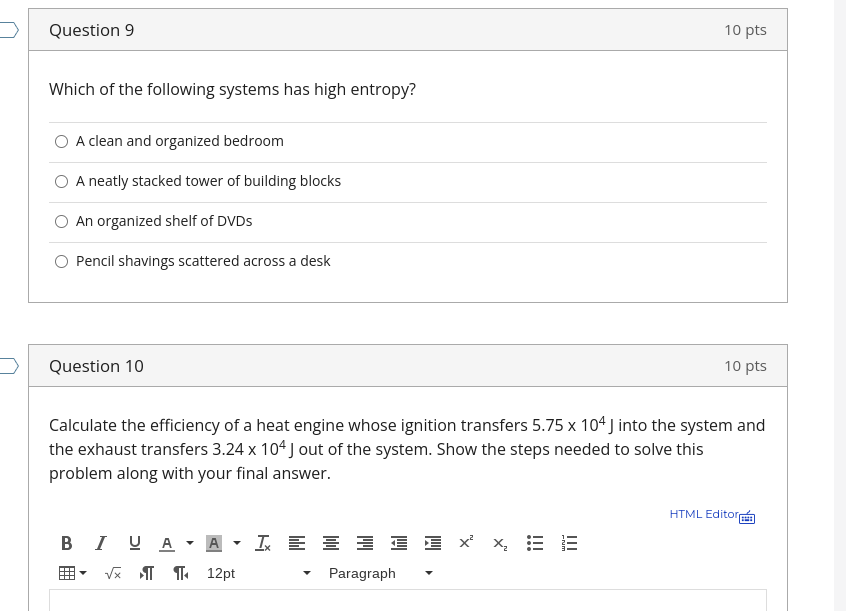 A cup of room-temperature water spontaneously freezing O Water boiling at 3?3