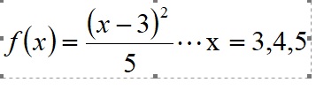 Consider the random variable, whose density is given byf f (x): x