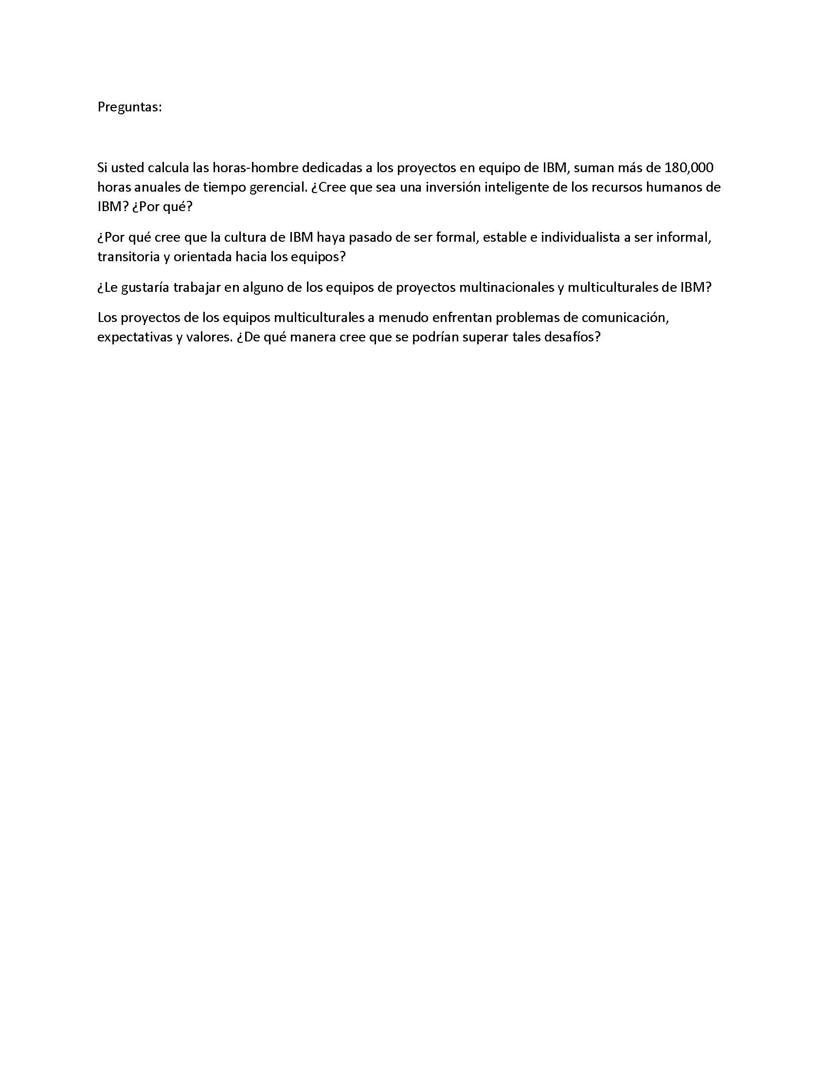 implicitas, como la politica de no despedir a los empleados, su enfoque