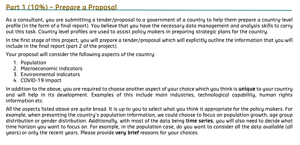 also like us to include the following items in your report: 1.