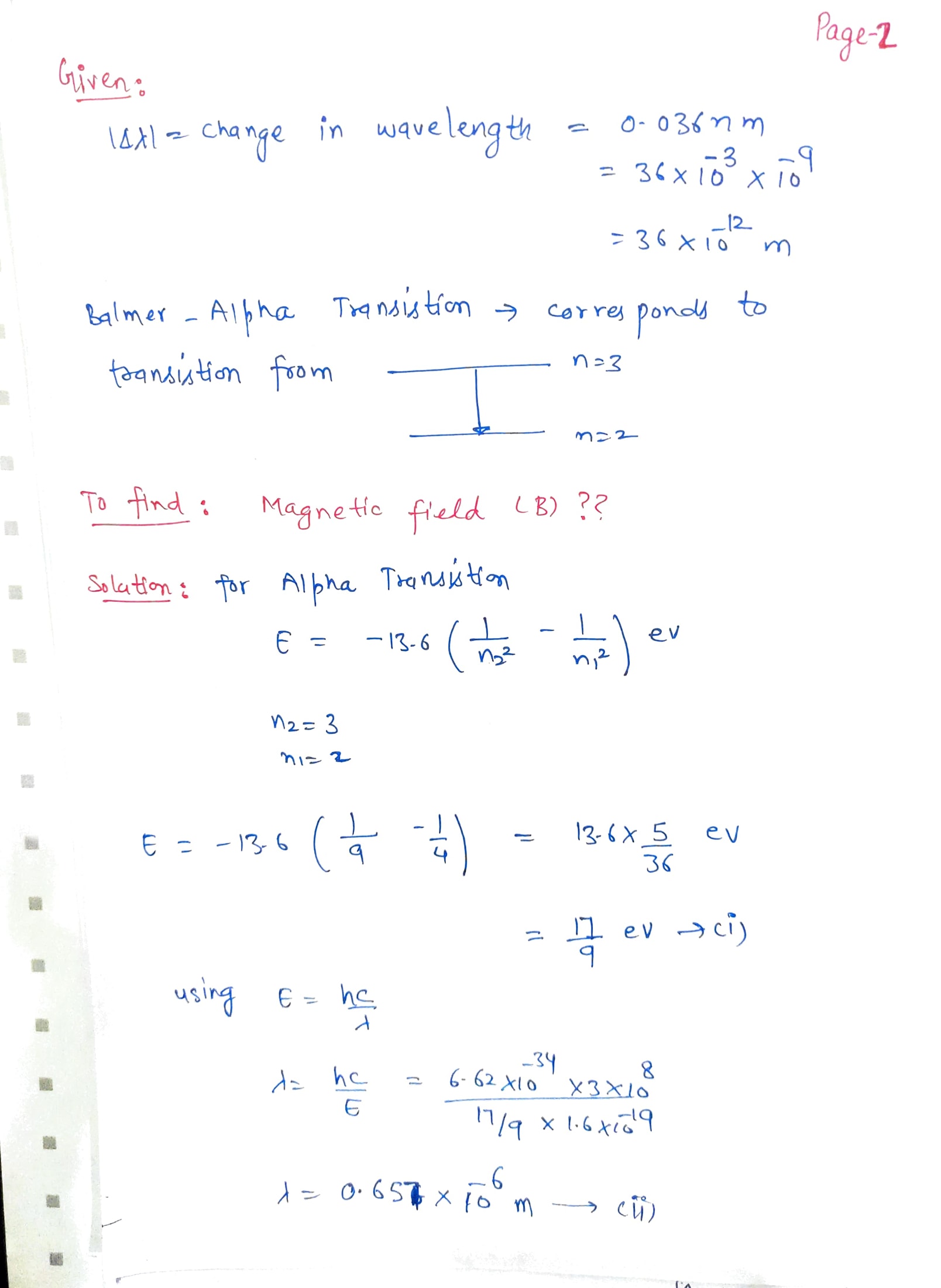 in (A) we have 41 1 = 1 x 46 he 1