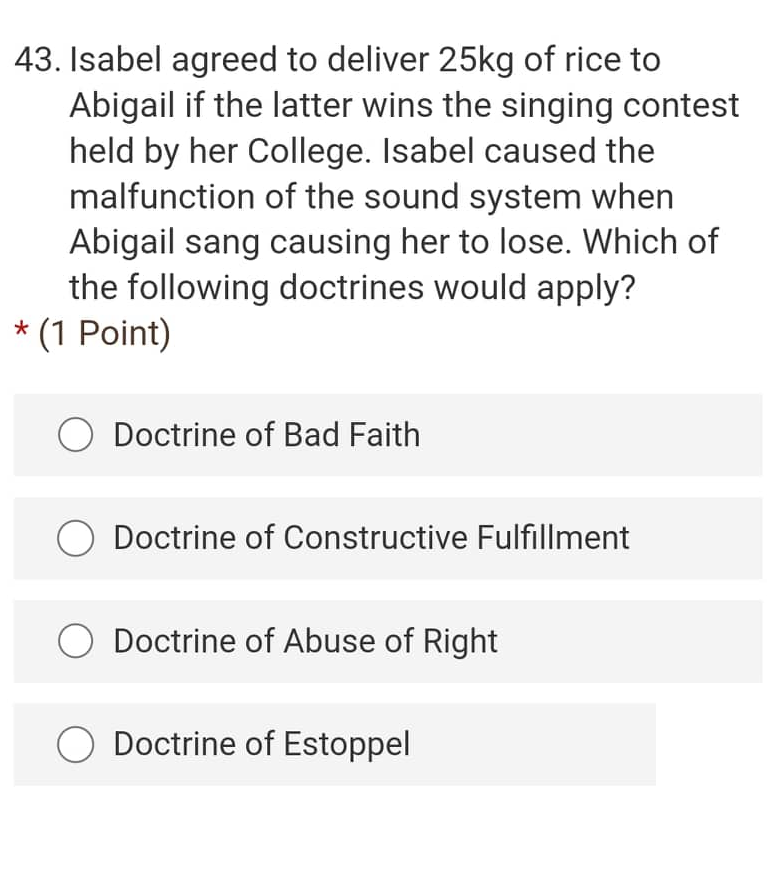 is this? * (1 Point) O Pure O Conditional O With a