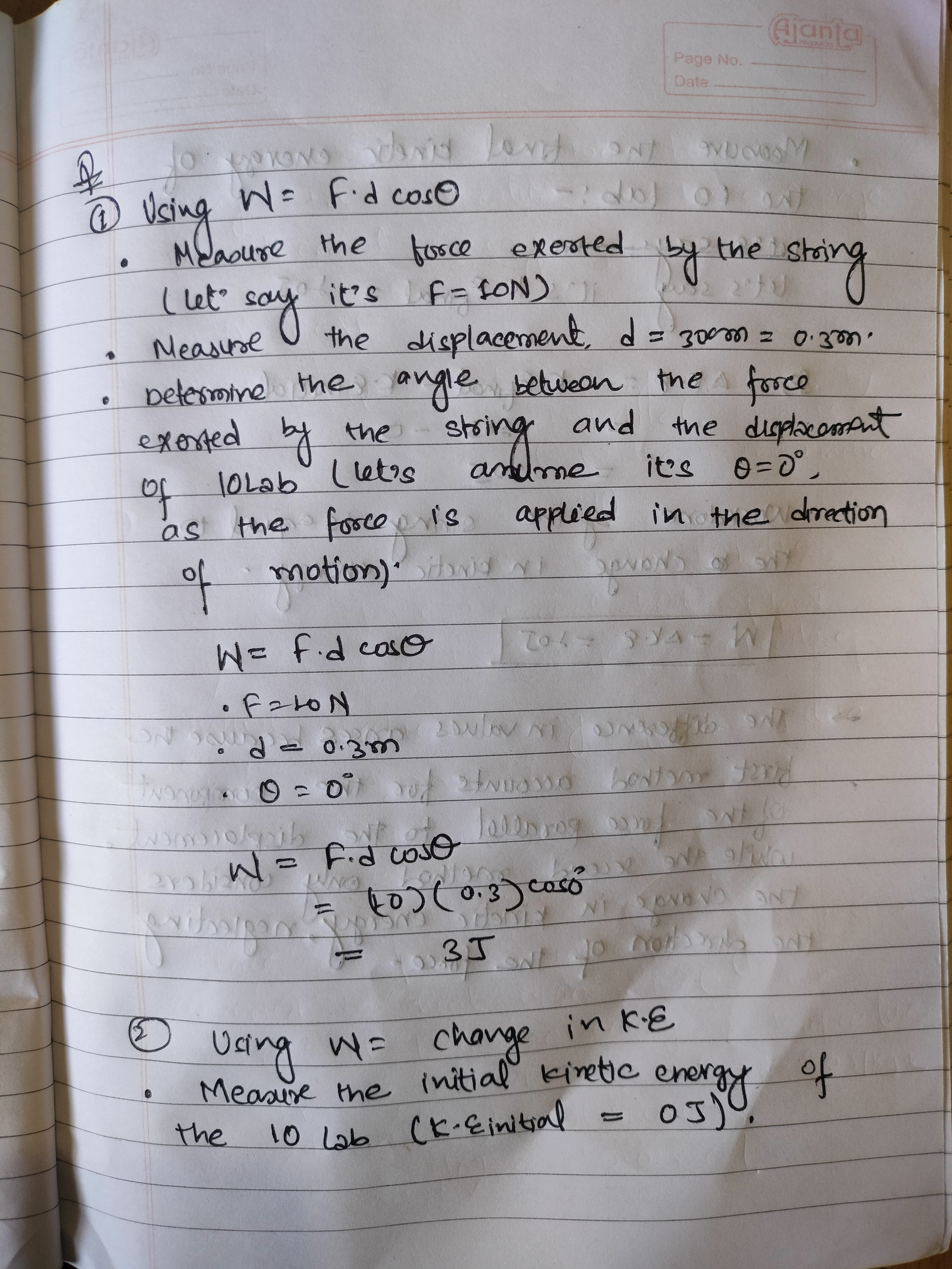 to the I0Lab. Hang the block over the edge of the table