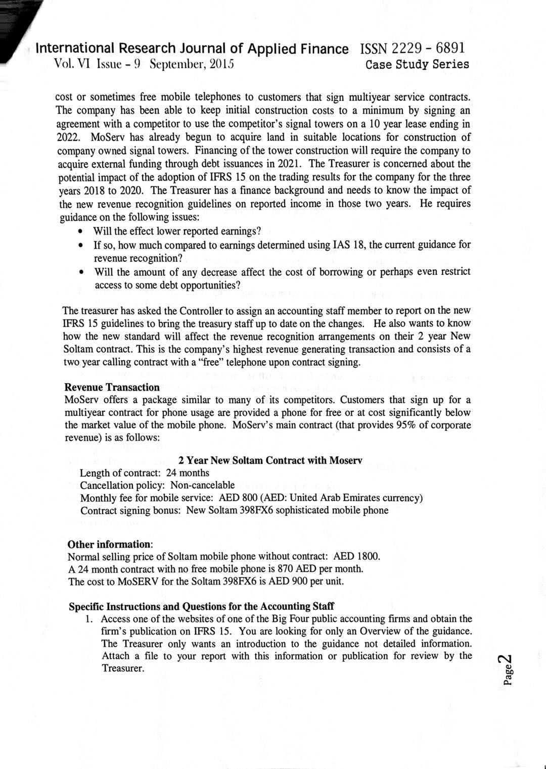  This is a case study. Please answer the question 7,8 and