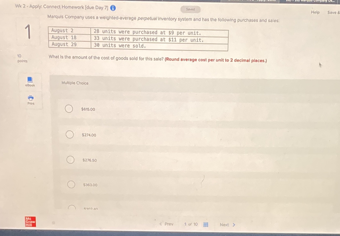  Wk 2 - Apply: Connect Homework [due Day 7] Saved Help