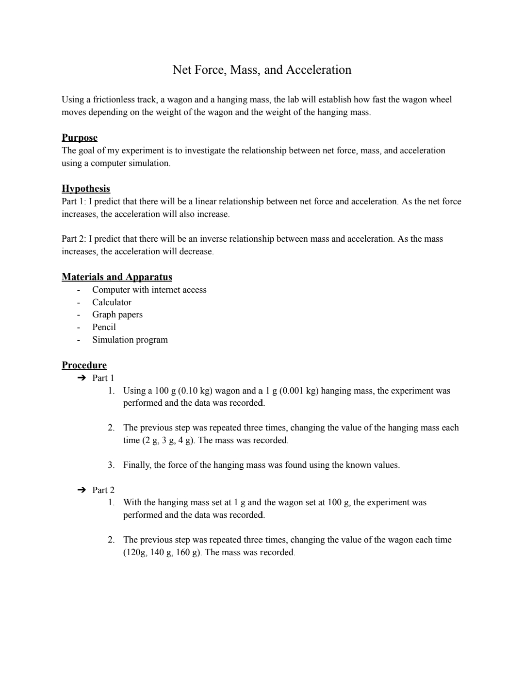 can use Newton's law for the calculations.please use papers to make the