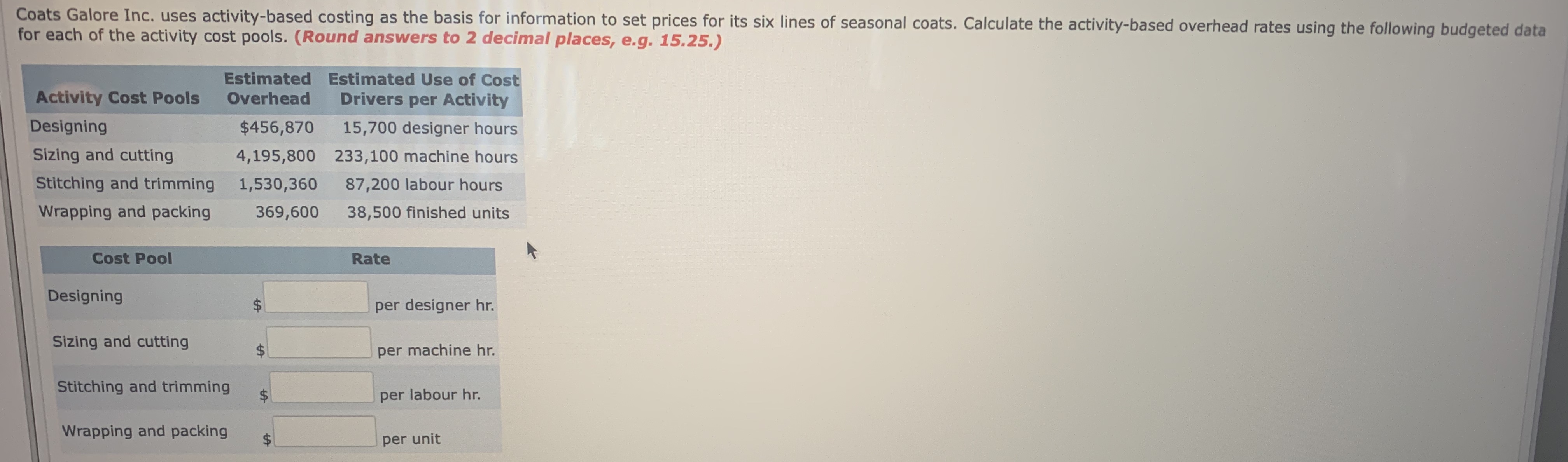 How would I solve this question? Could you please state the correct