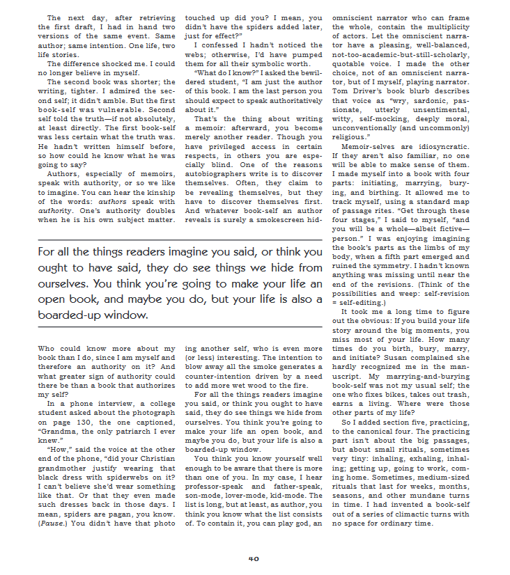 to as a \"theory of writing.\" A \"theory\" can be a system