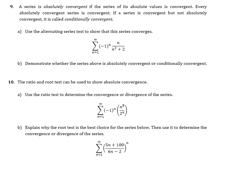 please answer both questions from your own work on a paper providing