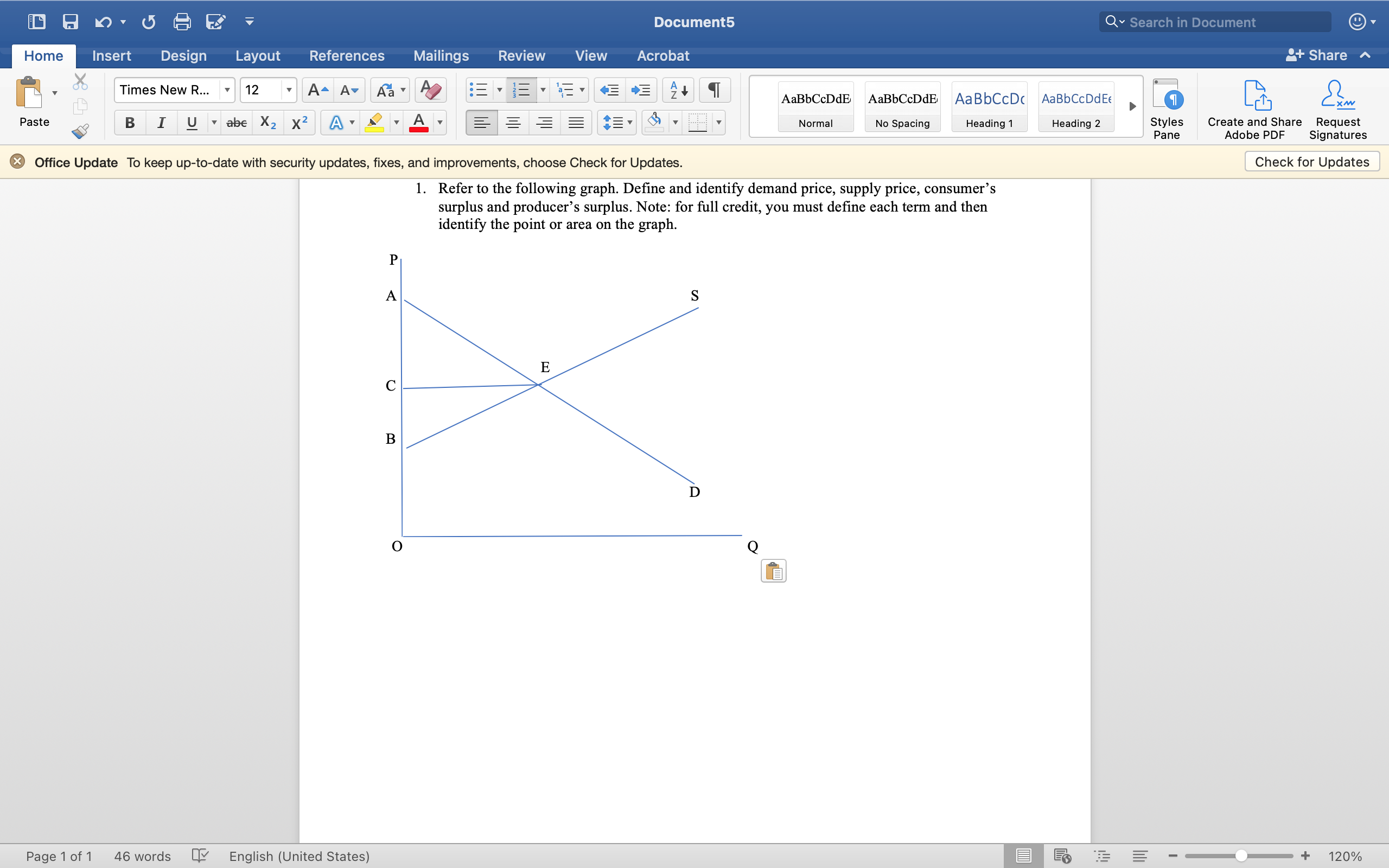  Document5 Q ~ Search in Document Home Insert Design Layout References