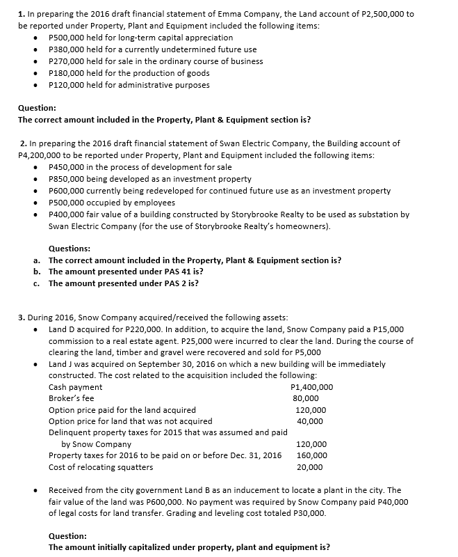 Please answer. refer to the image. it is all complete questions. all