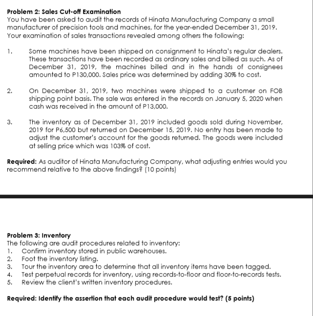 problem 4. working paper is required following the table belowproblem 2. necessary