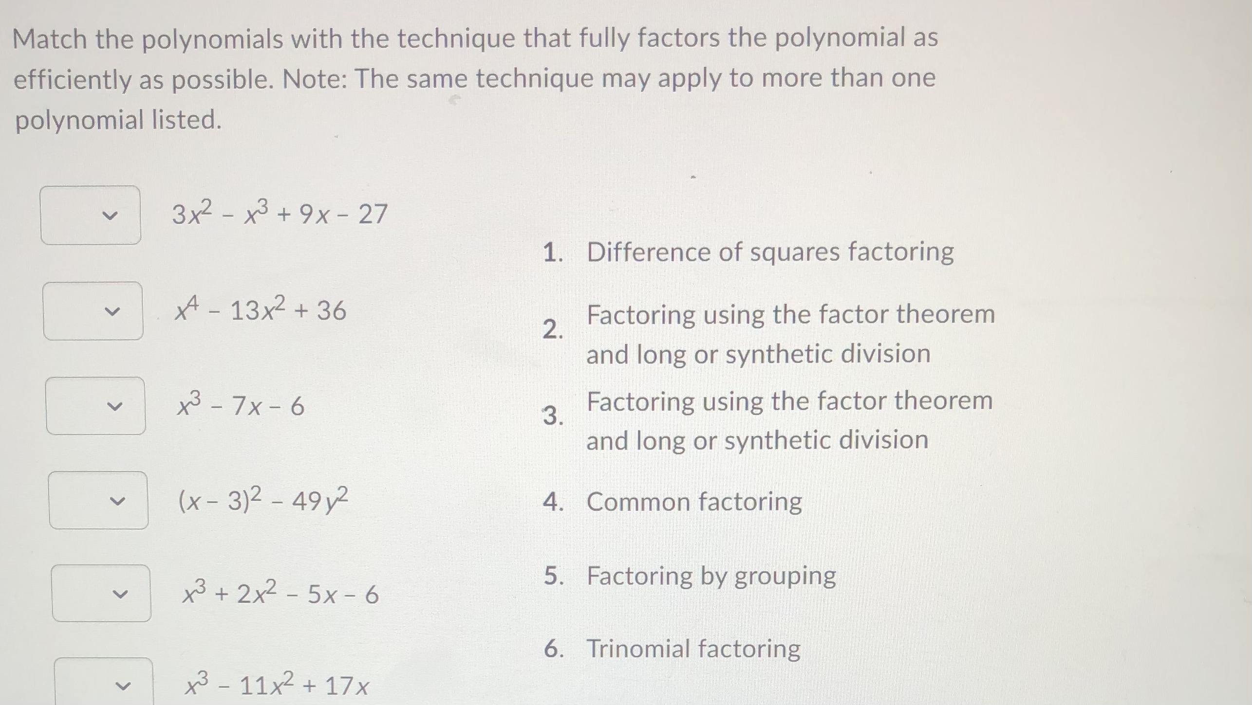 + 1)2. What is an equation for the family member whose graph