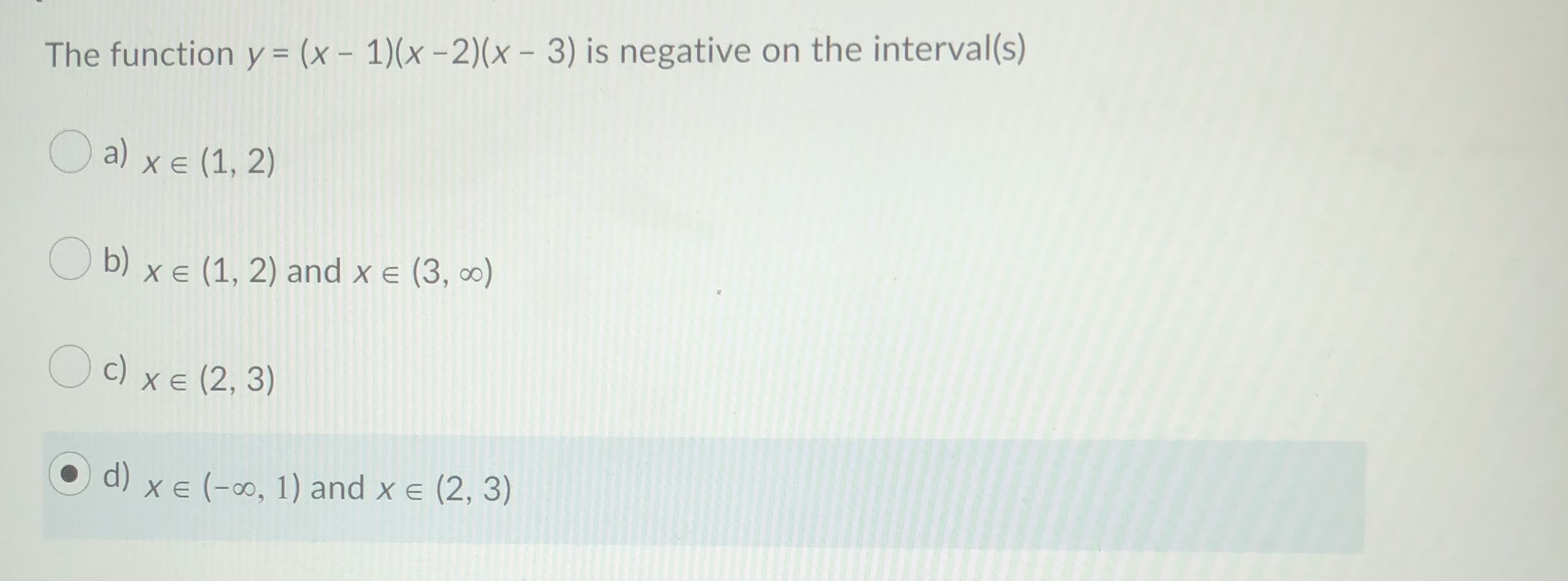 (x + 1)2 O b) y = - 3 (x - 4