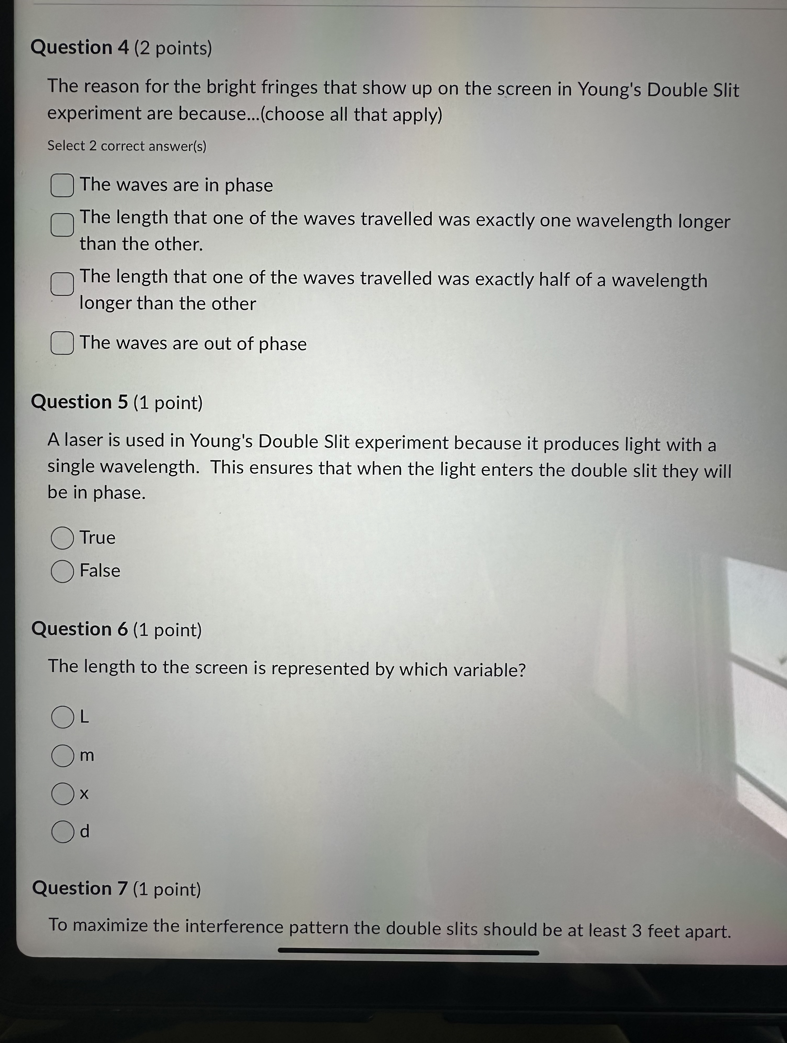 double slit experiment conclusively prove that light demonstrated wavelike behaviour? He was