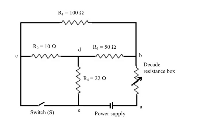 draw the circuit corresponding to the case when the switch S is