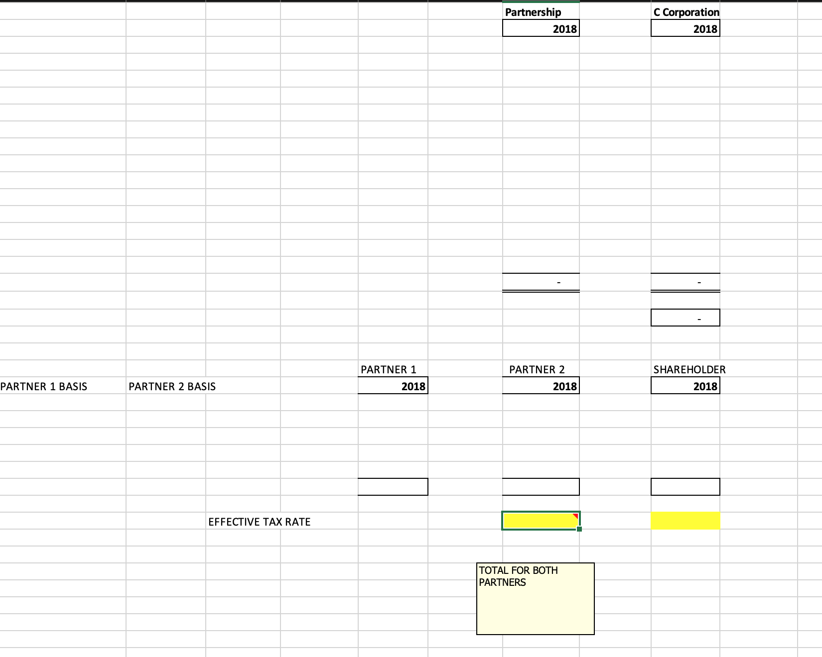  Additional information and assumptions1.Members' draws are equally distributed.2.Use individual income tax
