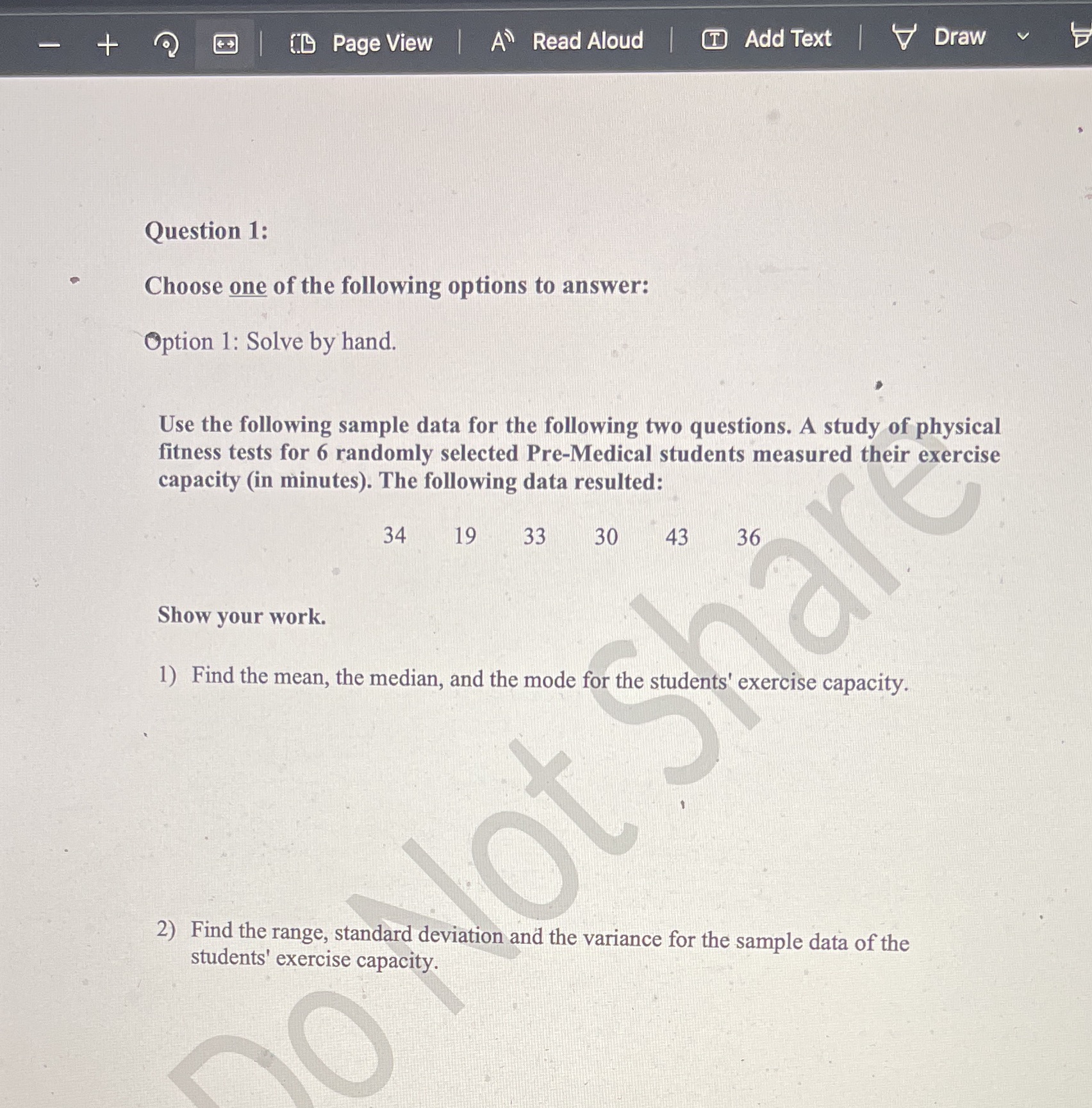  + G) E] E15 Page View A\" Read Aloud Add Text