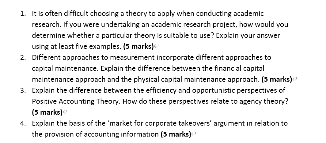  It is often difficult choosing a theory to apply when conducting