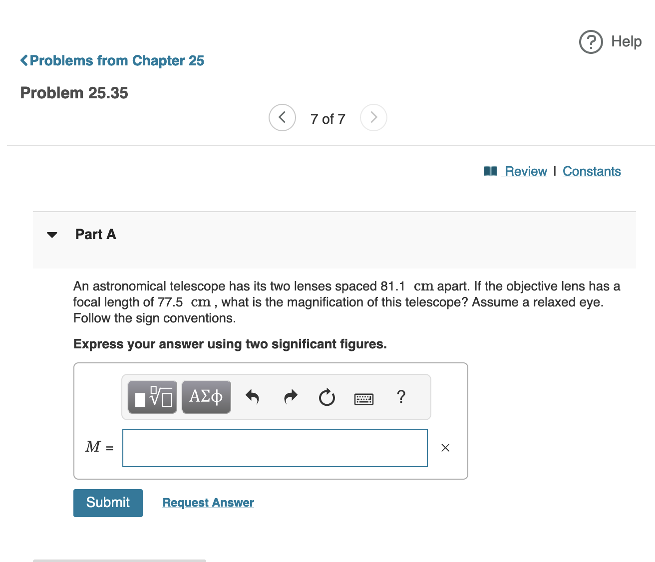 of contact lens is required so that objects far away are sharp?