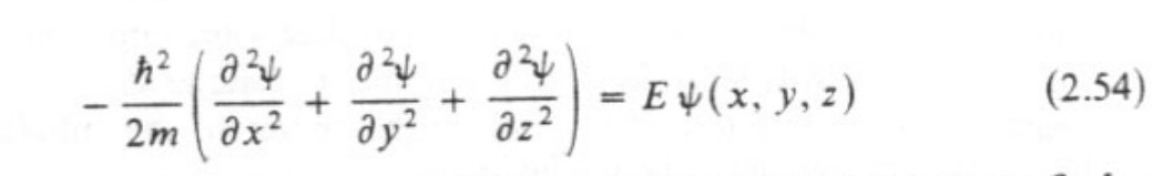 carry out the separation procedure necessary to obtain the solution to equation
