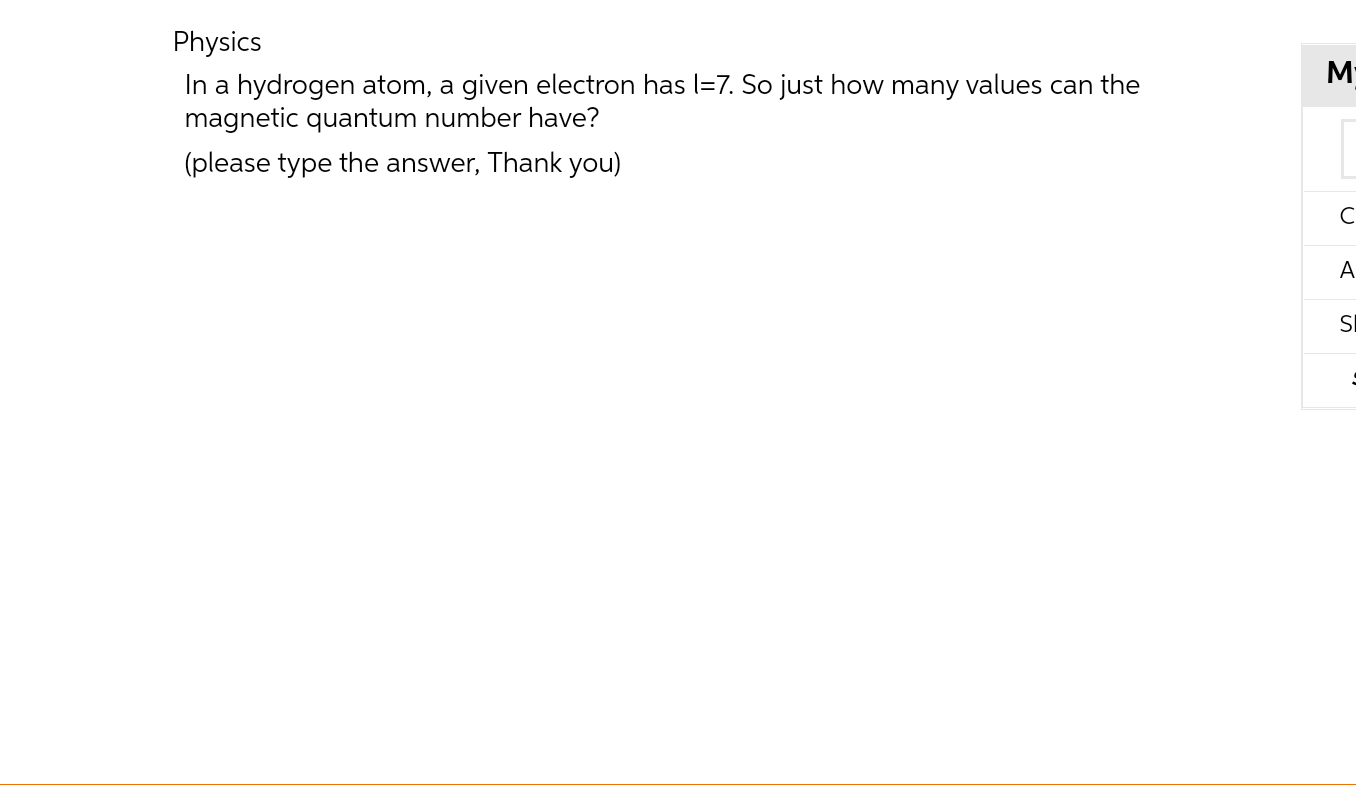 Hand written solution required Physics In a hydrogen atom, a given electron