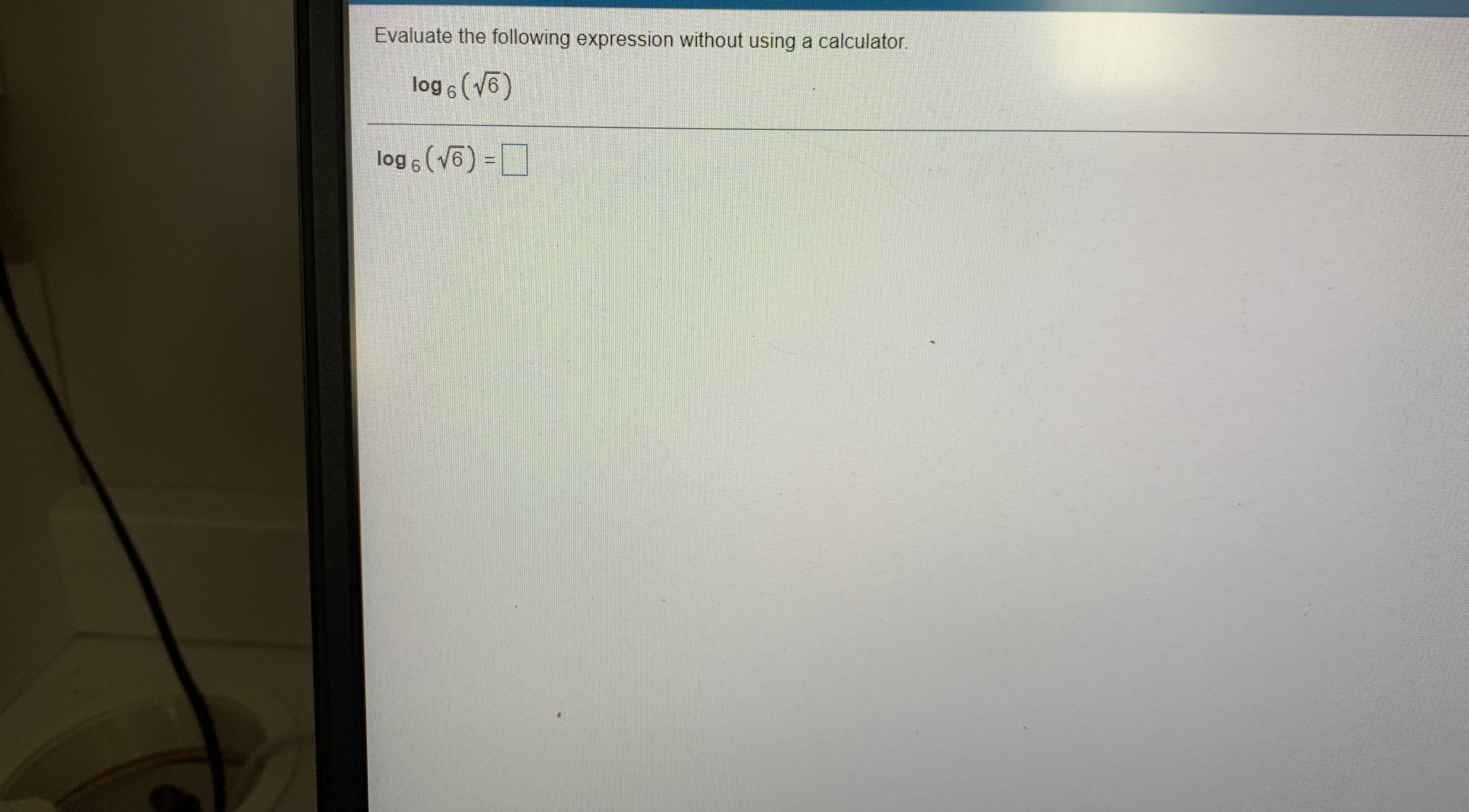 or y on the left side of the equation.)Evaluate the expression without