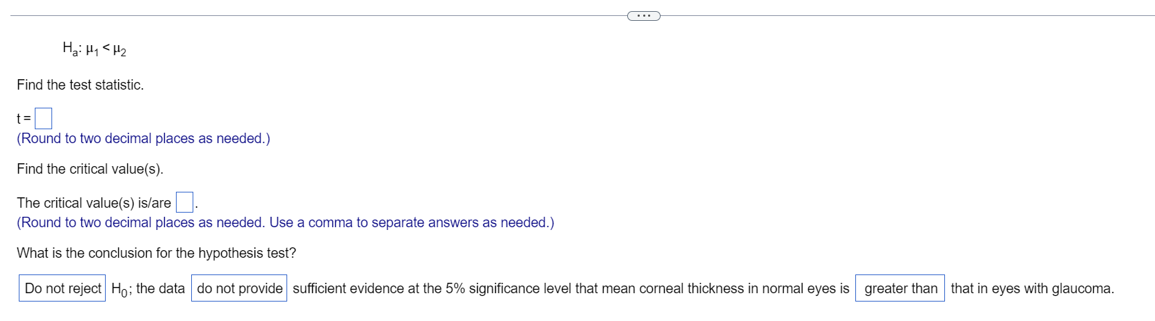 microns, are shown in the accompanying table. Preliminary data analyses indicate that