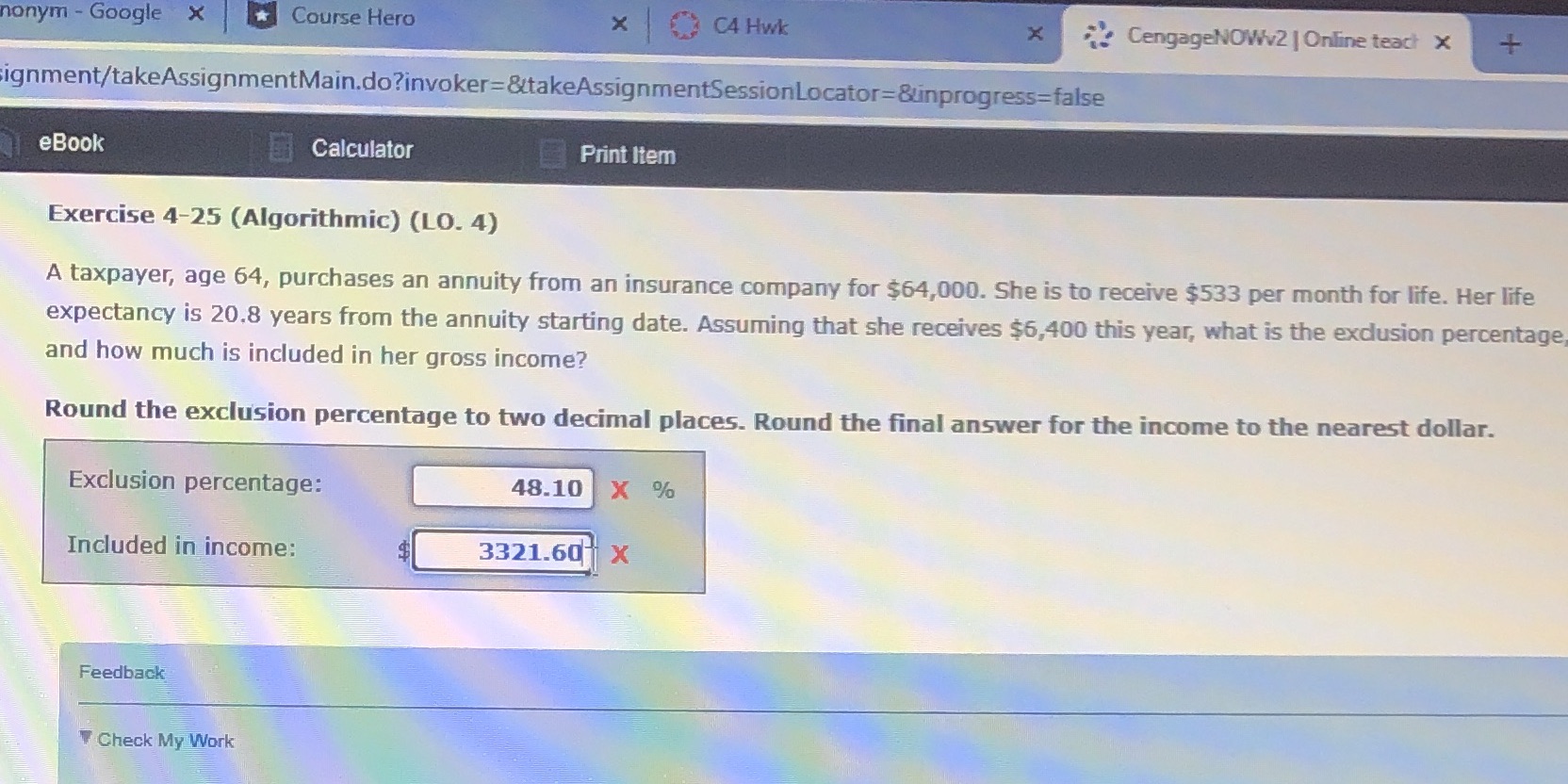 nonym - Google X * Course Hero x C4 Hwk X