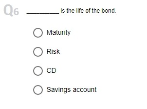 O Assets O Net worth O Liabilities O None of the aboveQ6